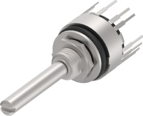 Rotary switch, 4 pole, 4 stage, 15°, 20 V, 1825537-3