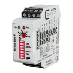 Metz Connect 110658412014 MFRk-E08 TDR Timer Relay 230V 10 Ranges 7 Functions