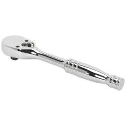 Sealey AK660DF Ratchet Wrench 1/4&quot;Sq Drive Dust-Free Flip Reverse