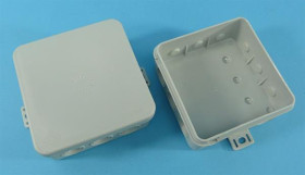 PUSZKA N/T N6 85x85x40 PUSZKA IP54 SZARA