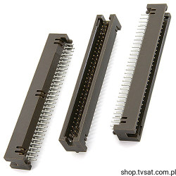 87400-130 Connector 2 x 30 Pin R 1.27 THT DUPONT