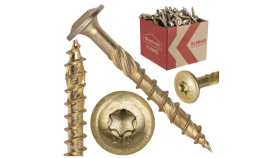 Wkręty Ciesielskie Z Łbem Podkładkowym I Gniazdem Wkcp Tx 6,0X50 Wkręt-Met...