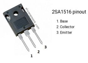 tranzystor 2SA1516+2SC3907 para