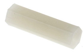 Kołek dystansowy gwint M3 x M3 długość 20mm Nylon 66 Żeński/żeński Sześciokątny RS PRO