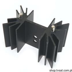 SK129-25,4STS Heat Sink 42x25x25mm TO220-3P BLOCK SCHAFFNER
