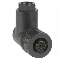 Złącze kątowe żeńskie M12 4-pinowe , XZCC12FCP40B