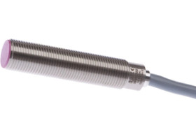 Czujnik indukcyjny M12 dł:56mm zabudowany Sn: 3mm 10-35VDC PNP NO kabel 2m IP65 IB991300