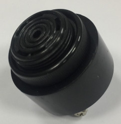 Brzęczyk piezoelektryczny średnica 42.5mm, sygnał impulsowy szybki 83dB RS PRO