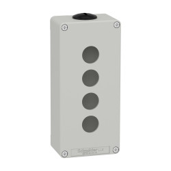 Obudowa uniwersalna Metal Harmony XAP 80 mm 80 mm wys. zew. 175 mm Schneider Electric IP65 IK07 Jasnoszary