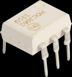 MOC3062M Optotriac+ZCD, 7.5kV, 600 V, 10mA, DIP6