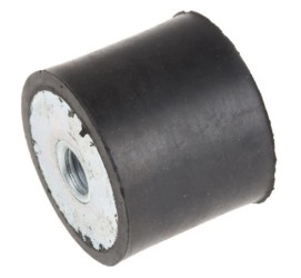Mocowanie antywstrząsowe, M8, Ø 30mm, materiał: Guma naturalna 60Shore A, RS PRO