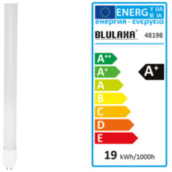 LED lamp, G13, 18 W, 1850 lm, 240 V (AC), 4000 K, 300 °, dull, white, A+, 48198