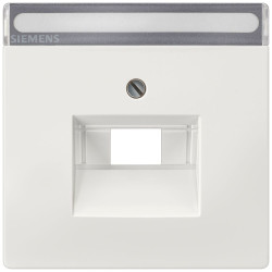 Płytka czołowa, RJ45, Biały