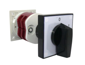 4G40-92-OU S7 Łącznik krzywkowy 0-1, do montażu w obudowie , 4-biegunowy , 40A, ze sprzęgłem drzwiowym