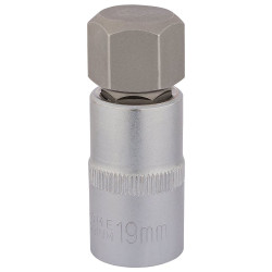 Draper Expert 16305 1/2&quot; Sq. Dr. Hexagonal Socket Bits (19mm)