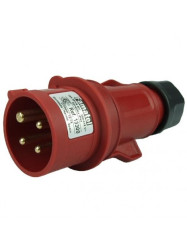 Wtyczka 3-fazowa 4x16A/400V Famatel CB-80101