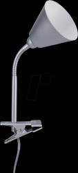 95432 Clip-on light Vitis, E14, flexible, gray