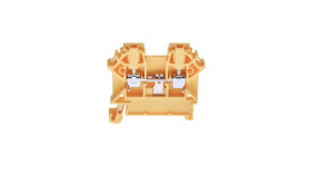 Złączka Szynowa Ochronna 1-Torowa 2,5 Mm2 Zug-2,5Pe Żółto-Zielona A11-B13z