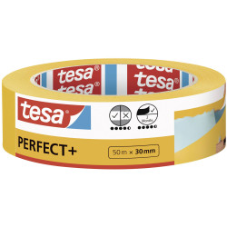 tesa 56537-00000-00 Perfect&#x2B; Masking Tape 50m x 30mm razor-sharp edges