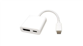 Roline Display Adapter Usb Typu C - Displayport V1.2 + Pd
