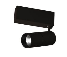 Nowoczesny reflektorek magnetyczny SUN czarny zintegrowany LED LP-557-MAG-BK Light Prestige