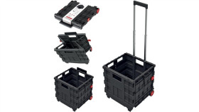 Skrzynka Narzędziowa, Skladany Wózek Na Kółkach 396X370x1008 Kistenberg Cart T