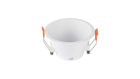 Oprawa Punktowa Oczko Gu10 Ip20 Biała Okrągła 6636