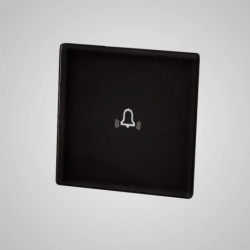 TouchMe Mały panel szklany /dzwonek/ czarny TM813B