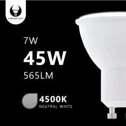 Żarówka LED GU10 7W 230V 4500K 565lm Forever Light RTV003441