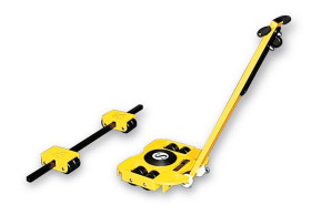 Wózek do skrzynek, Stal, obc.: 10t, szer.: 1200mm, dł.: 102mm, wys.: 102mm