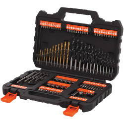 Black&#x2B;Decker A7200-XJ A7200 Mixed Drilling and Screwdriving Set 109 Piece