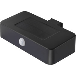 Sygonix SY-4677502 Solar Outdoor Wall Light 1W PIR sensor black