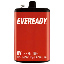 Eveready S4682 PJ996 6V Lantern Battery