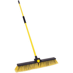 Bulldozer HQ.16/Y Heavy-duty Broom Clipped with Handle 600mm (24in)