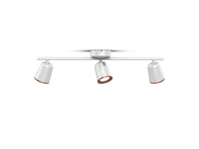 VT-818 18W Lampa sufitowa 3 x 6 barwa: 4000K biały - pierścień miedź 8260 V-TAC