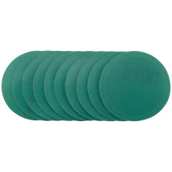 Draper 01070 Wet &amp; Dry Sanding Discs with Hook and Loop, 50mm, 400 Grit (10Pk)
