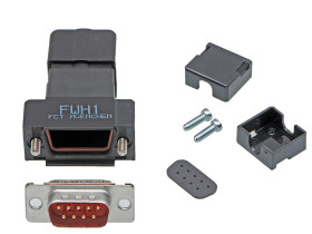 Osłona złącza, FCT 9-pinowe Osłona złącza D-sub do Złącza D-Sub FCT from Molex
