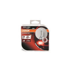Żarówka H11 12V OSRAM SilverStar 55W +60% Duo