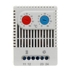 Termostat regulowany podwójny NC/NO 0-60 ZR011