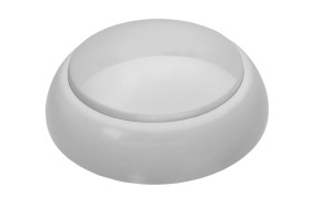 Oprawa KAJKO, E27, 60W, biała-polipropylen, klosz matowy-poliwęglan, IP44, IK10 A2910-MP