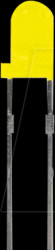 204-10UYD/S530-A3 LED, 3 mm, wired, yellow, 200 mcd, 40°