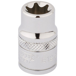 Draper Expert 34187 3/8&quot; Sq. Dr. TX-STAR&#xAE; Socket (E12)