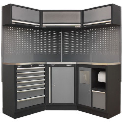 Sealey APMSSTACK08SS Modular Storage System Combo - Stainless Steel Worktop