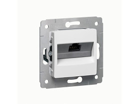 CARIVA Gniazdo komputerowe 1xRJ45 kat.6 utp białe 773641 LEGRAND