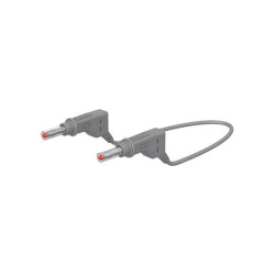 St&#xE4;ubli 669407-05028 XZG425 Cable Grey 1pc Flexible PVC &#xD8; 4mm Stackable Plugs