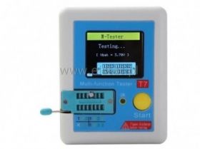 Tester tranzystorów LCD - miernik - RLC ESR NPN