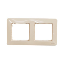 Ramka 2-krotna, beżowa, Sedna Design SDD312802