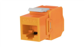 Moduł Keystone Utp Kat.6 Beznarzędziowy Pomarańczowy Neku