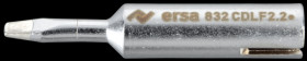 0832CDLF Tip, chisel-shaped, ERSADUR, 2.2 mm
