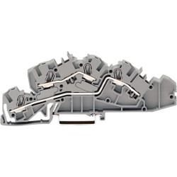 WAGO 2005-7642 L/L Multilevel Installation Terminal Block Grey